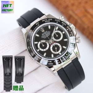 NFT Super Clone Rolex Daytona: Premium 1:1 Replica with Cash on Delivery 1123876703 - front view | Cosmograph Daytona
