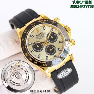 Rolex Daytona 1:1 Super Clone with Premium 4130 Calibre & Cash on Delivery 1032006355 - front view | Cosmograph Daytona