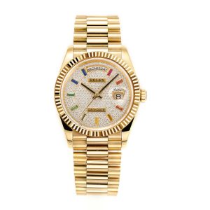 Exquisite Rolex Day-Date 128238 Super Clone Watch in 36mm 1022973835 - front view