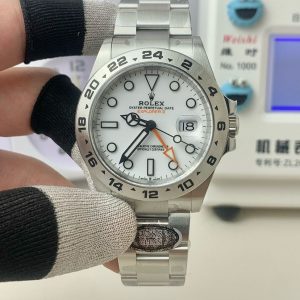 Premium Rolex Explorer II Super Clone Watch with White Dial & 3285 Movement 1081150737 - front view