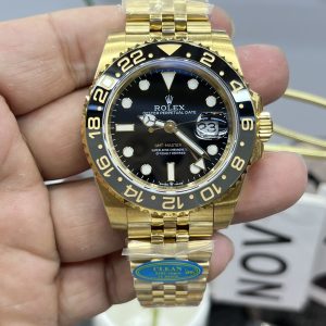 Luxury Rolex GMT-Master II Gold Super Clone Watch with Cash on Delivery 1044323849 - front view | GMT-Master II