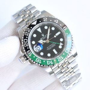 Men's Rolex GMT-Master II AAA Super Clone Watch with Ceramic Bezel 1121428374 - front view | GMT-Master II