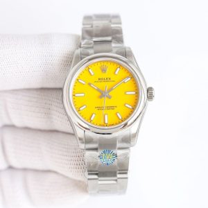 Ladies' Rolex Oyster Perpetual 31mm Super Clone Watch with Premium Finish 1043588897 - front view | Oyster Perpetual