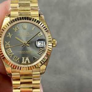 Luxury 1:1 Super Clone Rolex Oyster Perpetual Datejust 31mm Replica 1116042529 - side view | Oyster Perpetual
