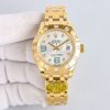 Ladies' Rolex Pearlmaster 34mm Super Clone Watch with Cash on Delivery 1040239194 - front view | Pearlmaster