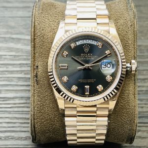 Premium Rolex Day-Date 40mm Super Clone Watch with Cash on Delivery 998160141 - front view | Rolex