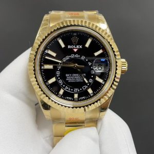 Rolex Sky-Dweller 42mm Super Clone Watch with 9001 Movement 1127498308 - front view | Rolex