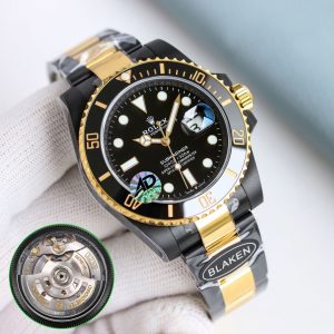 BLAKEN Custom Rolex Submariner Super Clone Watch with Cash on Delivery 1122100277 - front view | Rolex