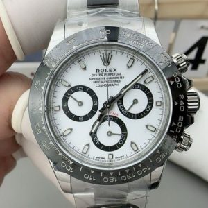 Buy Rolex Daytona 40mm Panda Dial Super Clone with Cash on Delivery 1047266311 - front view