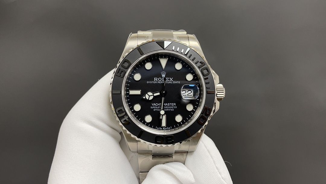 Premium Rolex Yacht-Master 42mm Super Clone Watch with Cash on Delivery 1146965428 - front view | Rolex