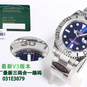 C Factory Rolex Yacht-Master 40mm Super Clone Watch with Cash on Delivery 1145138564 - front view | Rolex