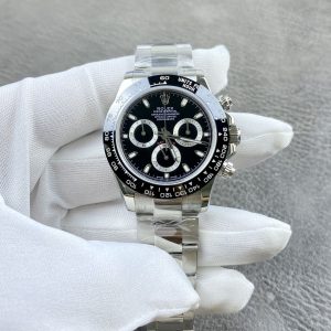 Luxury Rolex Daytona Super Clone Watch with 904L Steel Case & Ceramic Bezel 1042387291 - front view