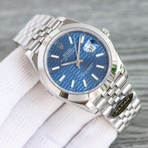 Men's Rolex Datejust Super Clone Watch in 904L Steel with Automatic Movement 729933193 - side view