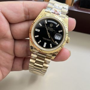 Luxury Rolex Day-Date 40mm Super Clone Watch with Cash on Delivery 1099203391 - side view