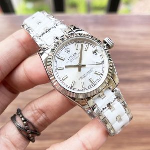 Luxury Rolex Oyster Perpetual Super Clone Watch for Women, 31mm 1131717058 - side view