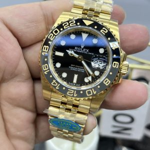 Luxury Rolex GMT-Master II Gold Super Clone Watch with Cash on Delivery 1044323849 - side view | GMT-Master II