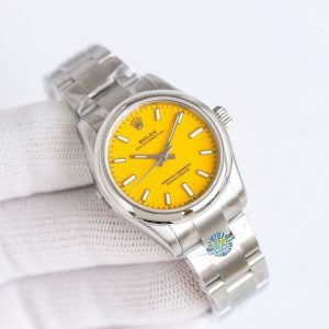 Ladies' Rolex Oyster Perpetual 31mm Super Clone Watch with Premium Finish 1043588897 - side view | Oyster Perpetual