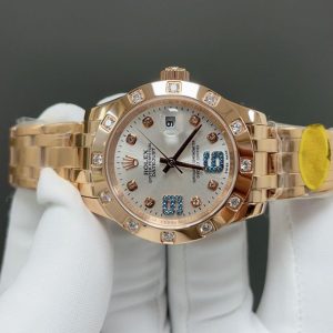 Ladies Rolex Pearlmaster 34mm Super Clone Watch with Cash on Delivery 1064610560 - side view | Pearlmaster