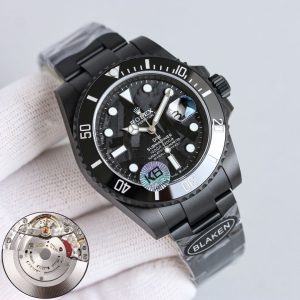 Exclusive Black Rolex Submariner Super Clone Watch with Cash on Delivery 1058981531 - side view | Rolex