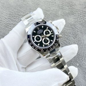 Luxury Rolex Daytona Super Clone Watch with 904L Steel Case & Ceramic Bezel 1042387291 - side view