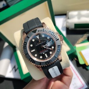 Luxury Rolex Yacht-Master Super Clone Watch in 18K Rose Gold 1128811528 - interior view | Rolex