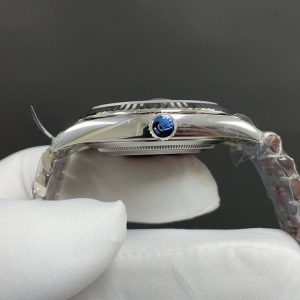 Premium Rolex Datejust 41mm Grey Dial Super Clone Watch with COD 1034909196 - back view