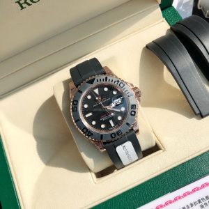 Luxury Rolex Yacht-Master Super Clone Watch in 18K Rose Gold 1128811528 - back view | Rolex