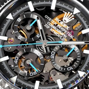 Men's Rolex Daytona Carbon Fibre Super Clone Watch with Cash on Delivery 1134123159 - close-up | Cosmograph Daytona