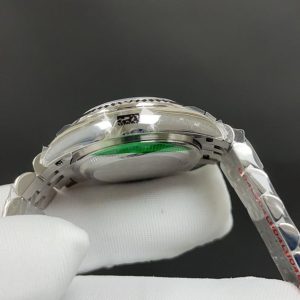 Ladies' Rolex Datejust 28mm White Case Pink Dial Super Clone Watch 1137040959 - close-up