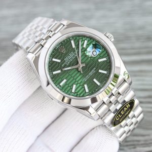 Men's Rolex Datejust Super Clone Watch in 904L Steel with Automatic Movement 729933193 - detailed view
