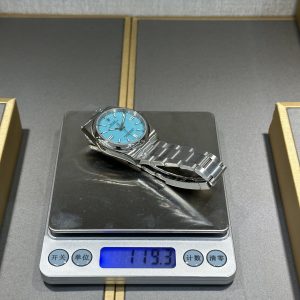 Rolex Oyster Perpetual 36mm Super Clone Watch with Cash on Delivery 1119437672 - macro shot | Oyster Perpetual